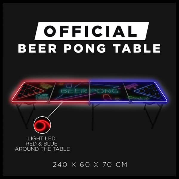 Beer Pong Bord Spotlight